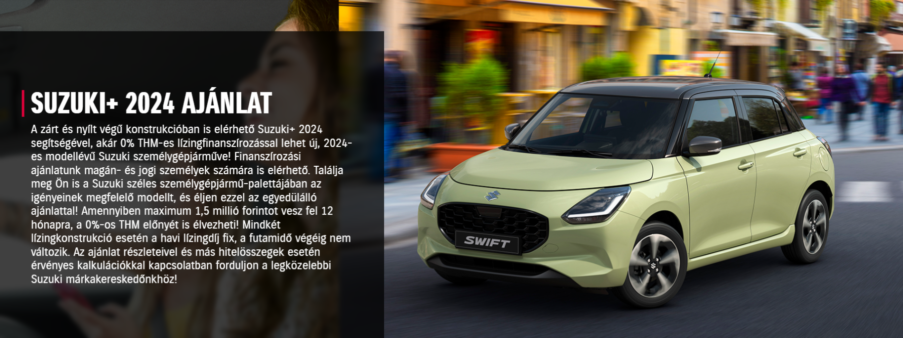 Suzuki+ 2024 finanszírozás